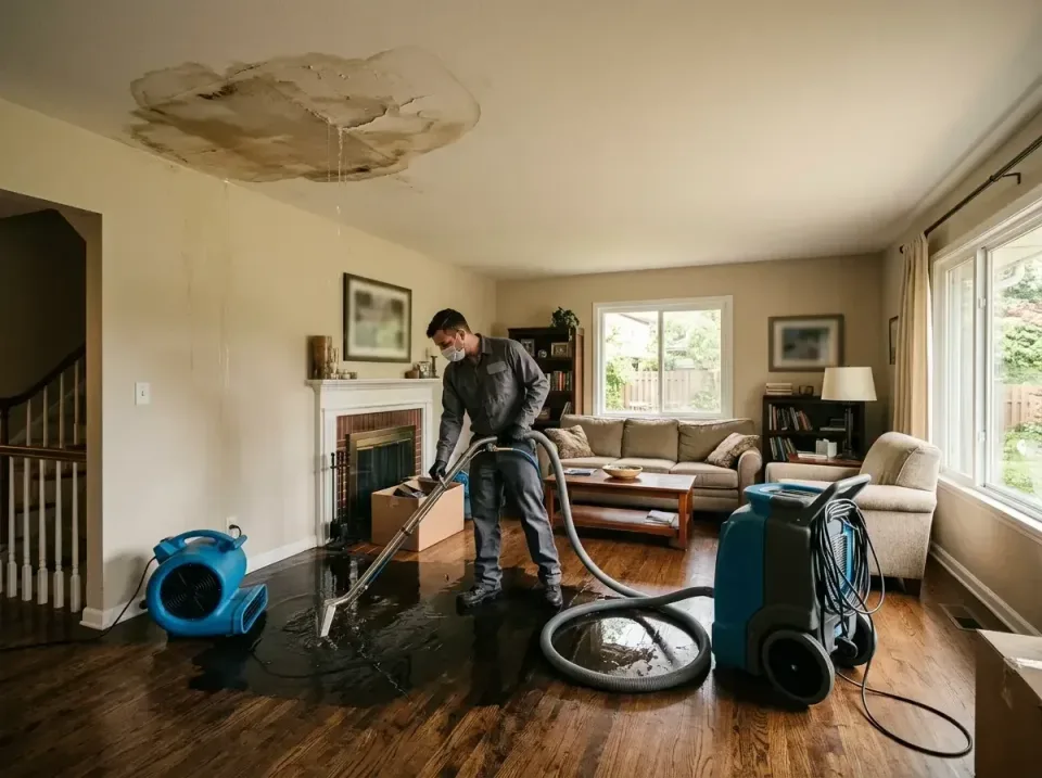 attic-pipe-burst-ceiling-drip-008 — frequently asked questions, Water Damage Restoration & Carpet Care in Davisboro, GA